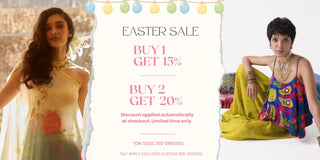 Shop online Chic Fashion Holiday Resort Wear Dresses and Kaftans Easter Sale Banner